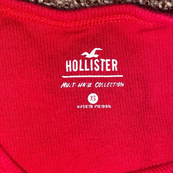 Red Long Sleeve Shirt W/ White Dragon - Picture 2 of 4